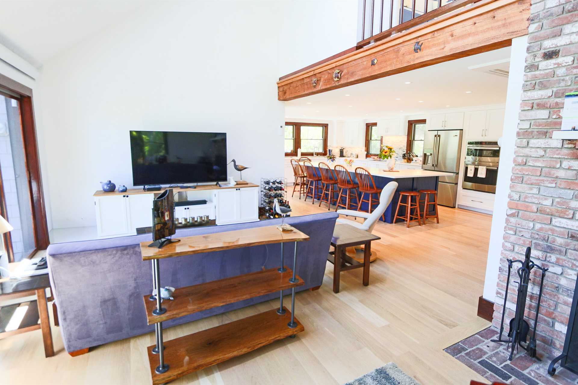 Living Into Kitchen