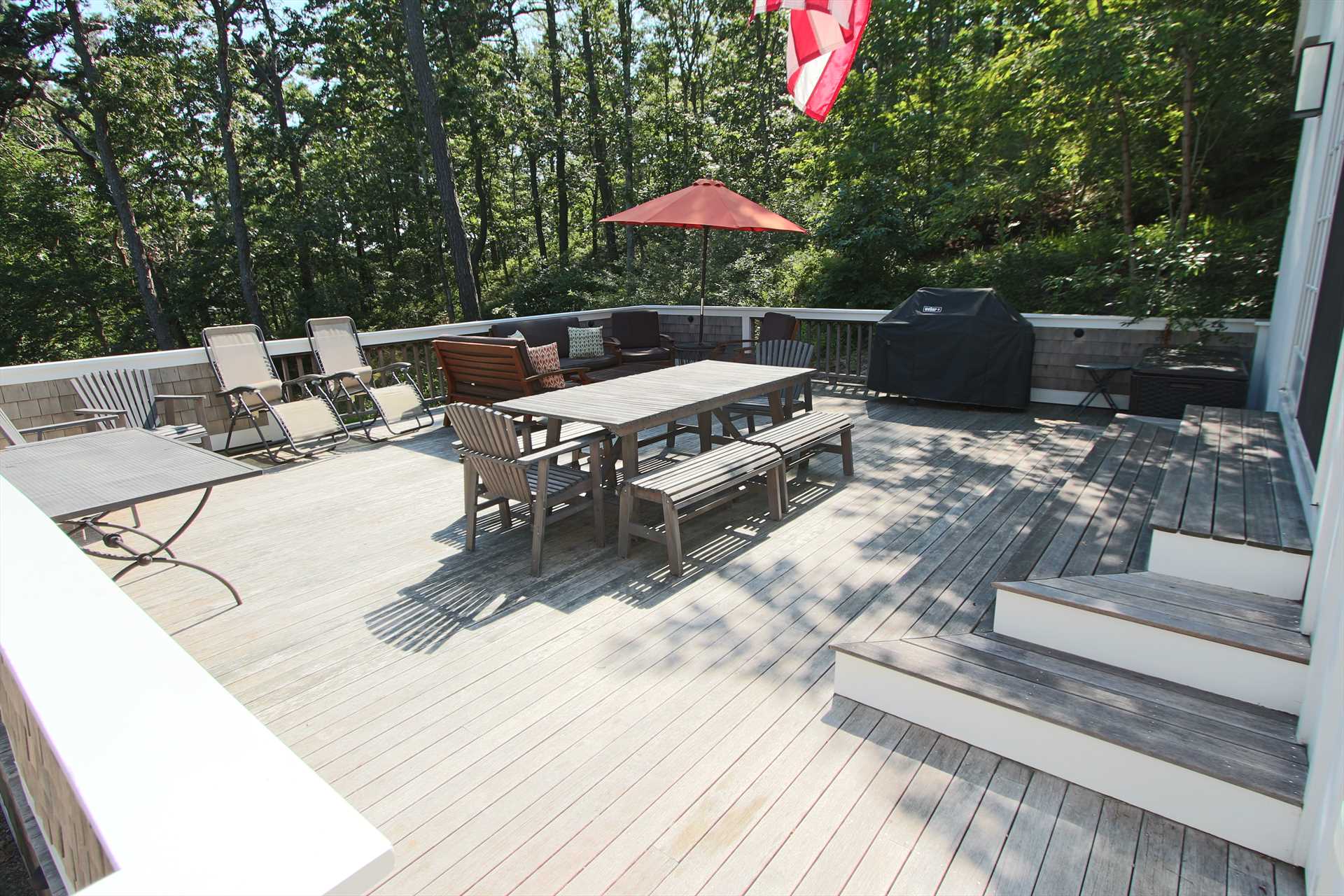 Large Deck with Ample Space