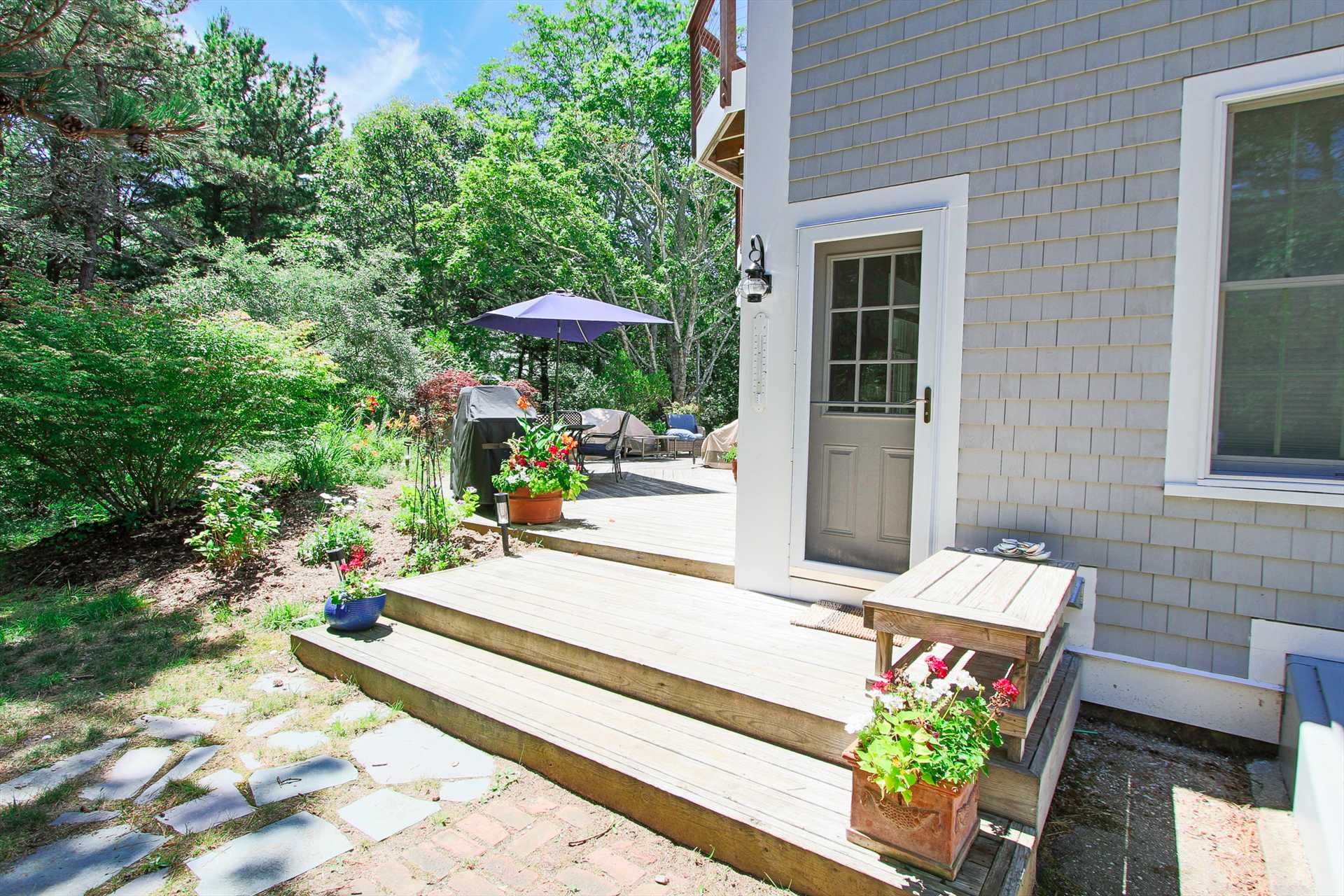 Back Deck on Main House