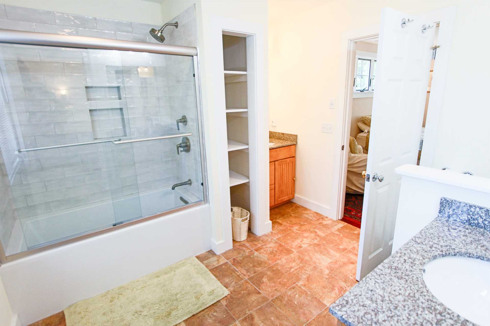 Jack and Jill Bath between Bedroom #2 and #3 - 2nd Floor - T