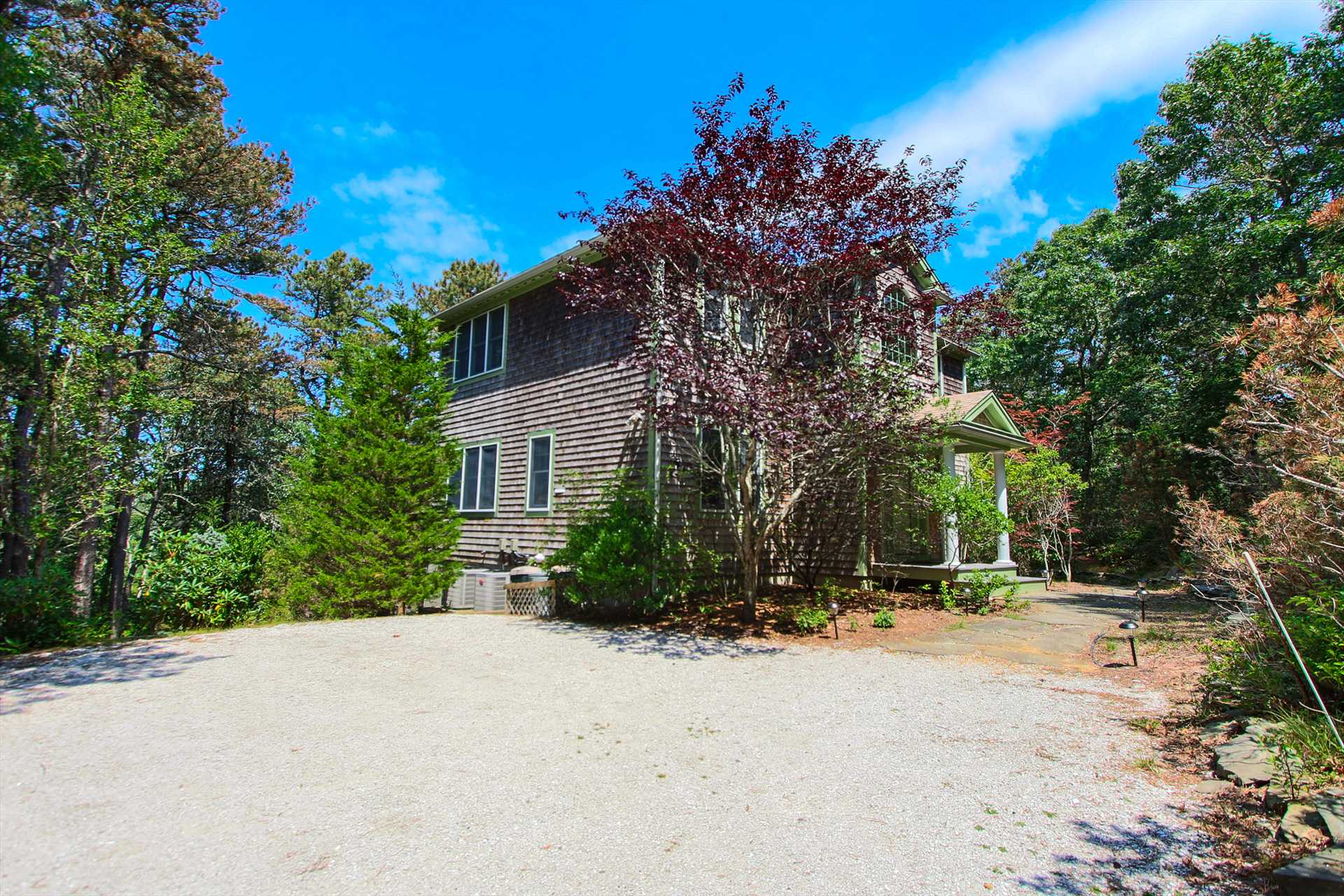 Driveway to House