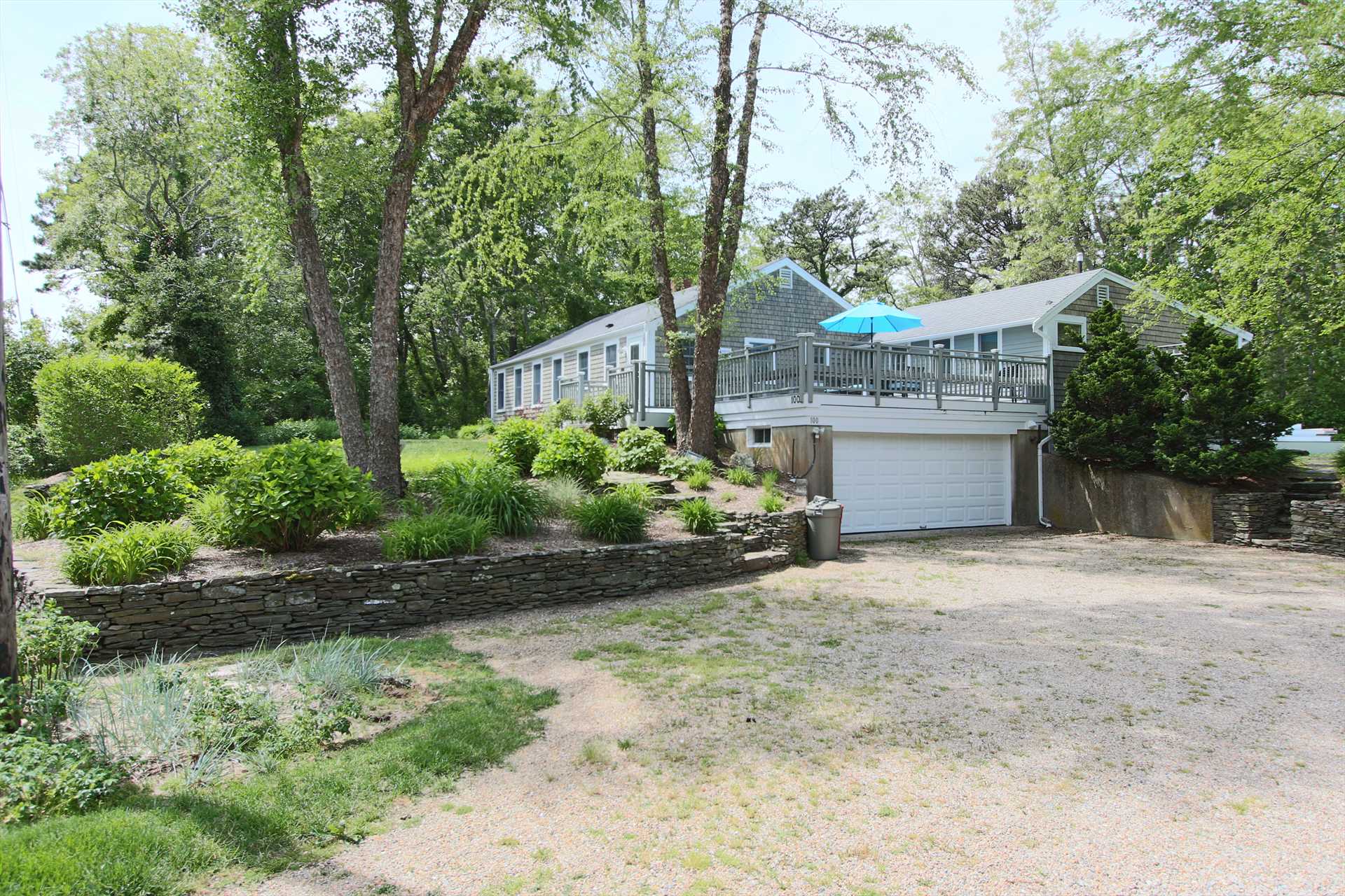 Outside in Driveway