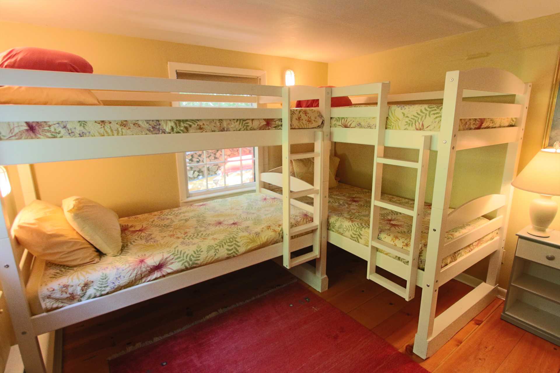 Bedroom #3 - Bunk Beds (4 Twins) - Lower Level