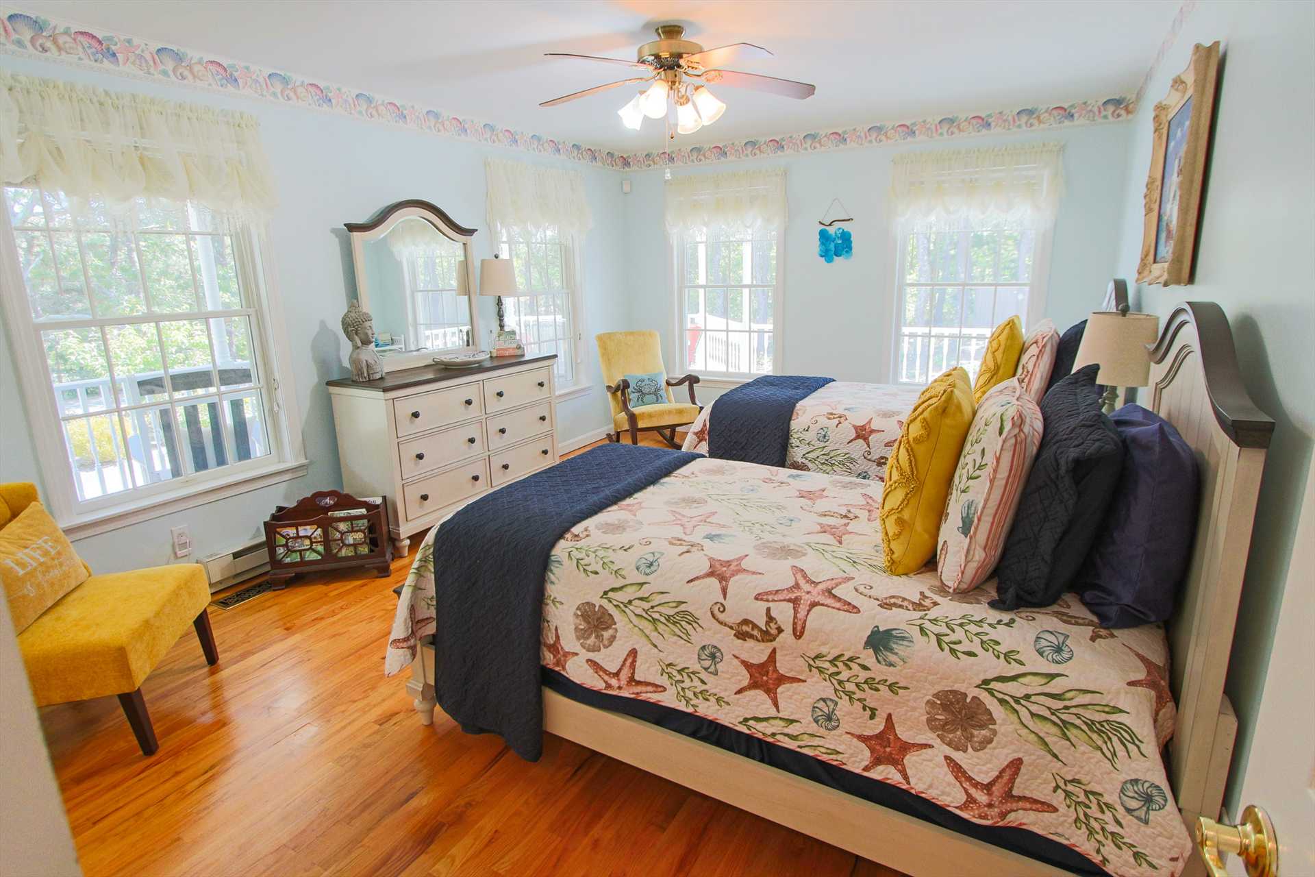 Bedroom #2-   2 Twins- 1st Floor