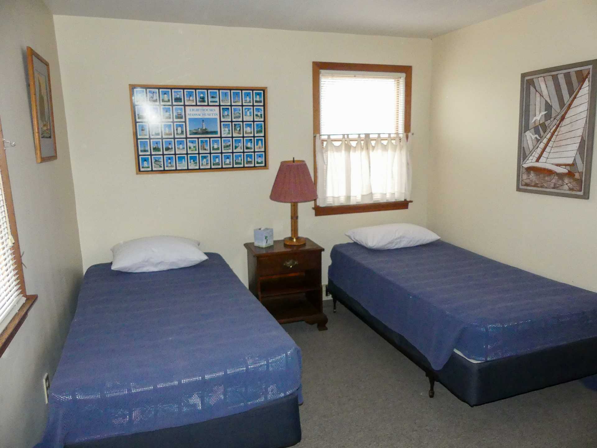 Bedroom #2 - 2 Twins - 2nd Floor