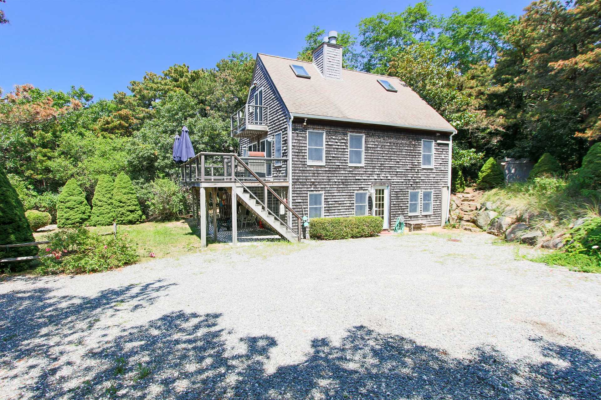 Drive Way, Front of House