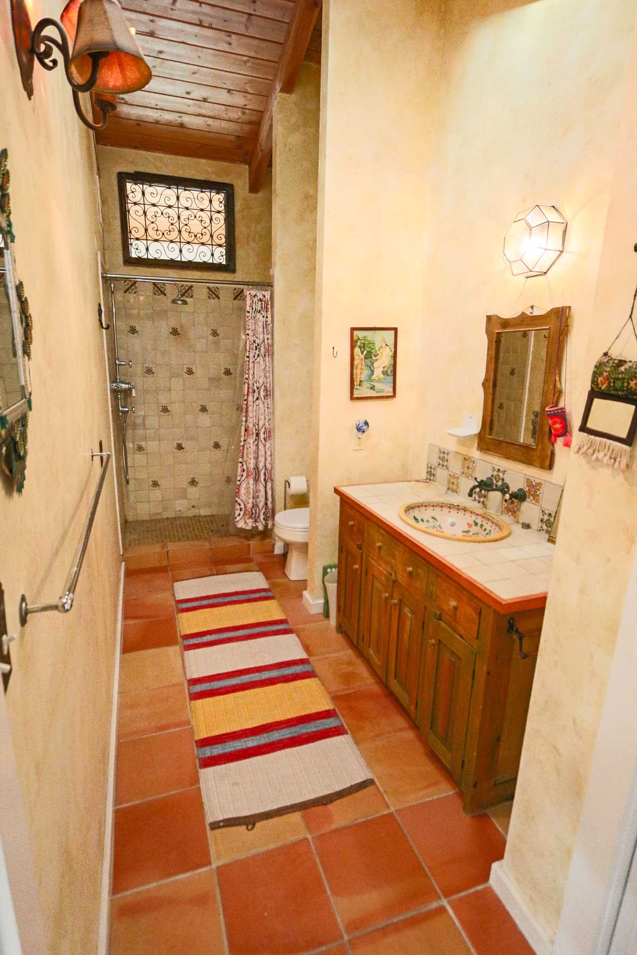 Private Bath with Shower in Bedroom #1