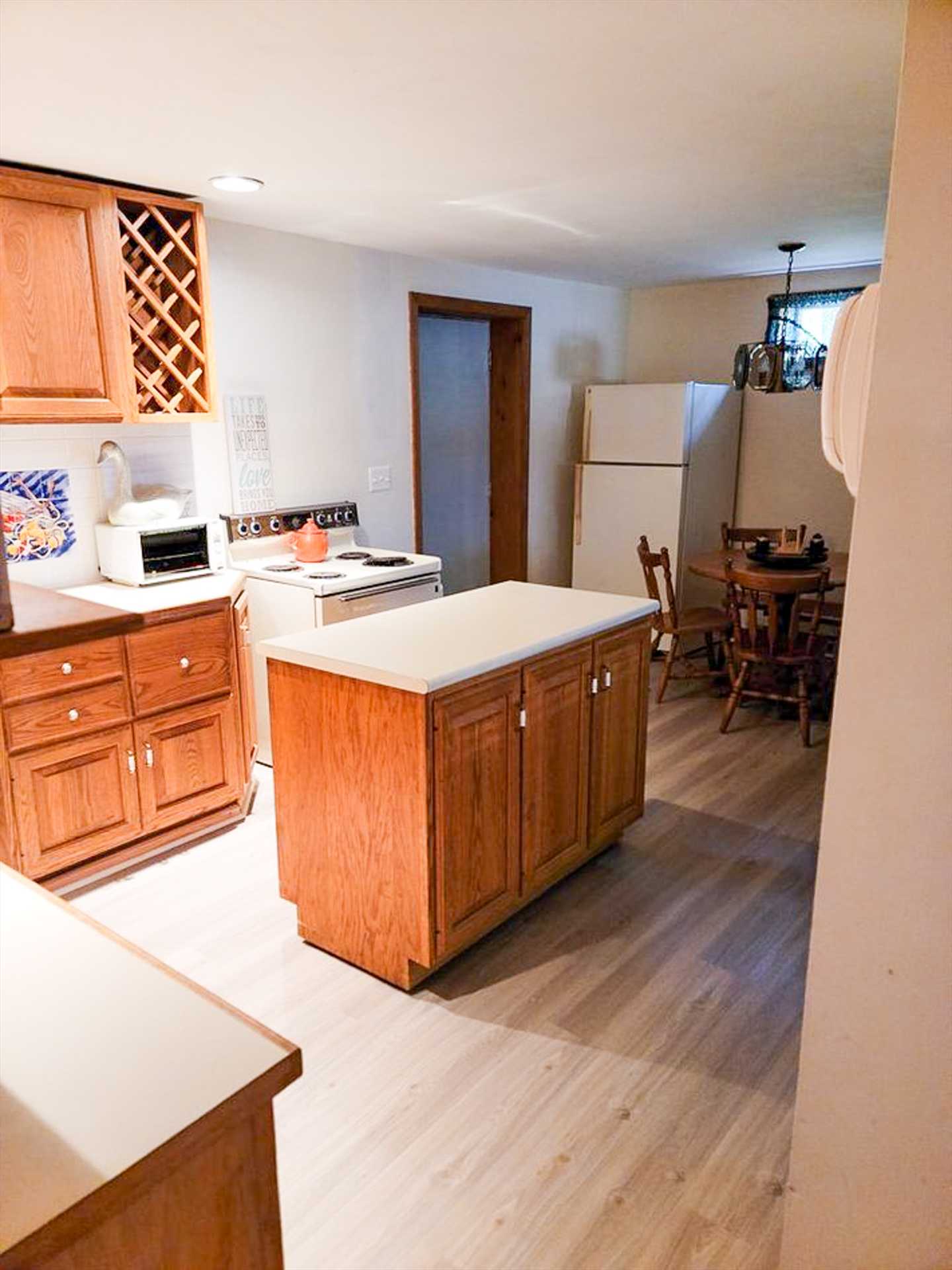 Lower Level Kitchen (Stove is not available for use and will