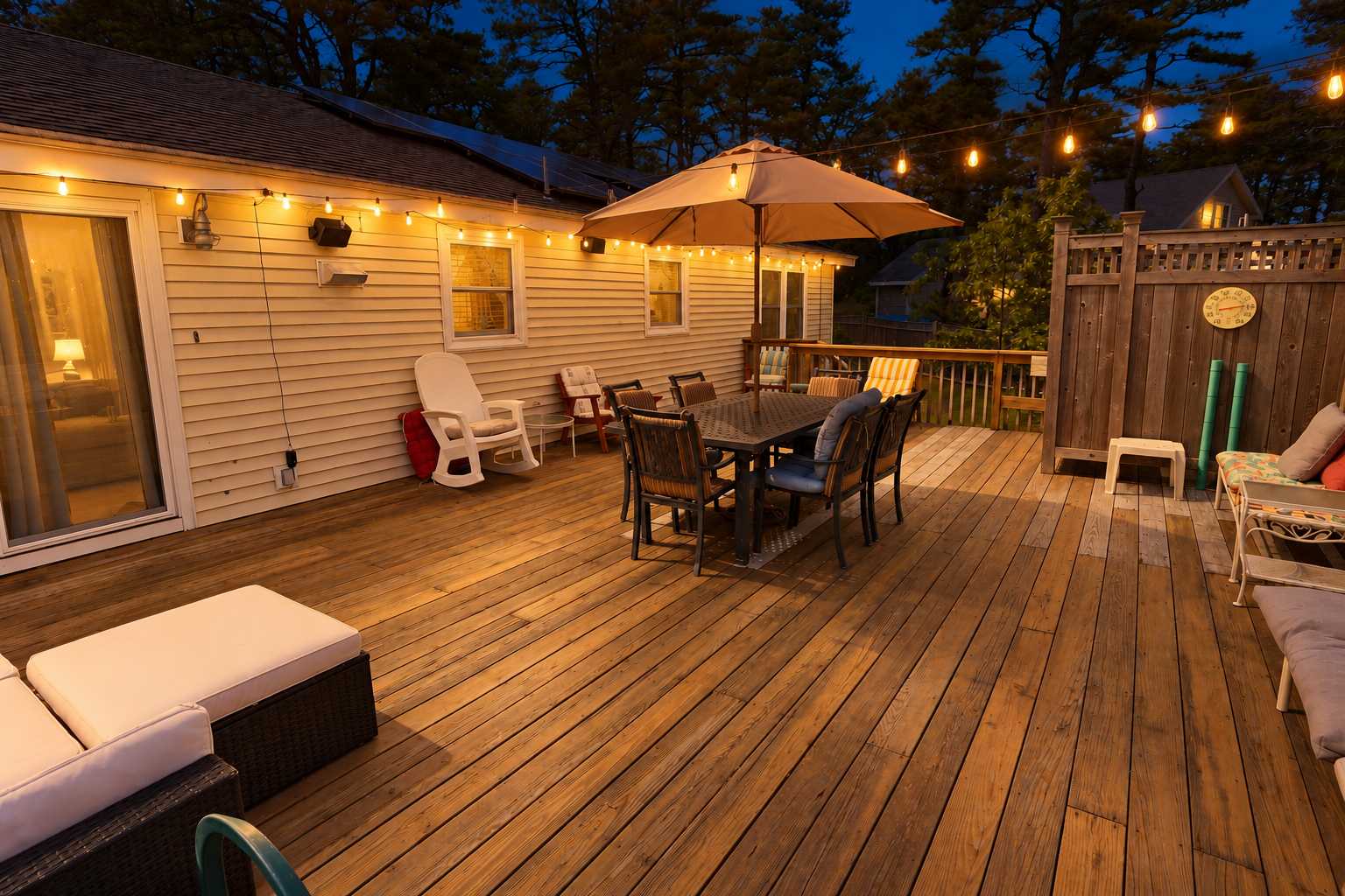 Main Deck at Night